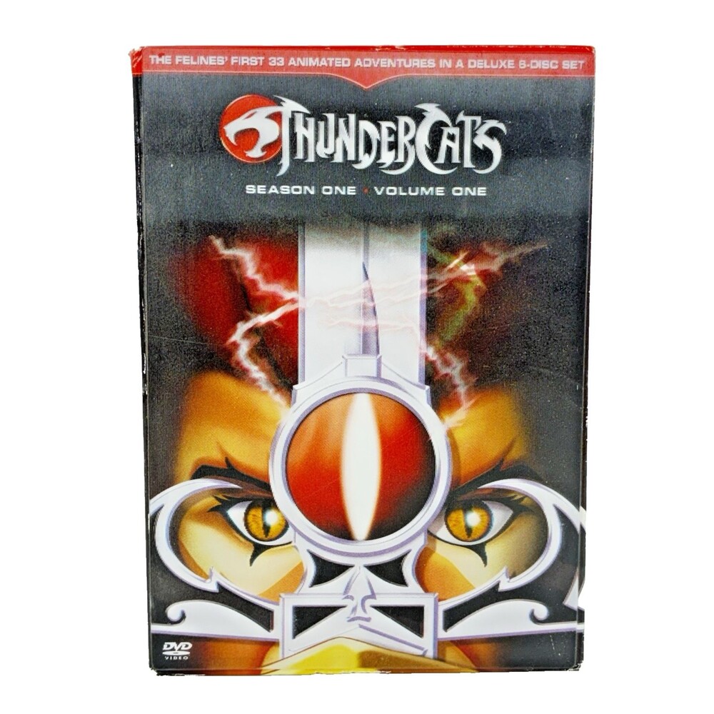ThunderCats Season 1 Volume 1 DVD 6 Disc Box Set 1985 Animated Episodes 1 To 33